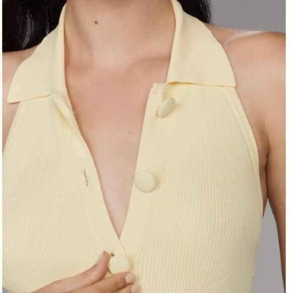 NWT Anthropologie  Siempre Belted Longline Knit Shirt Dress Size LG - Picture 3 of 6